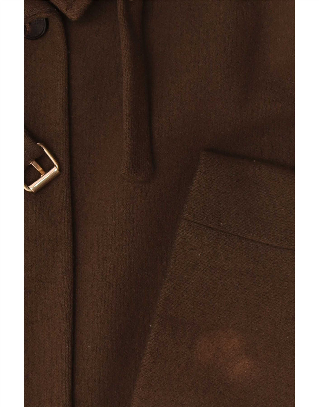 Soprabito oversize da donna Massimo Dutti UK 10 piccolo in lana kaki