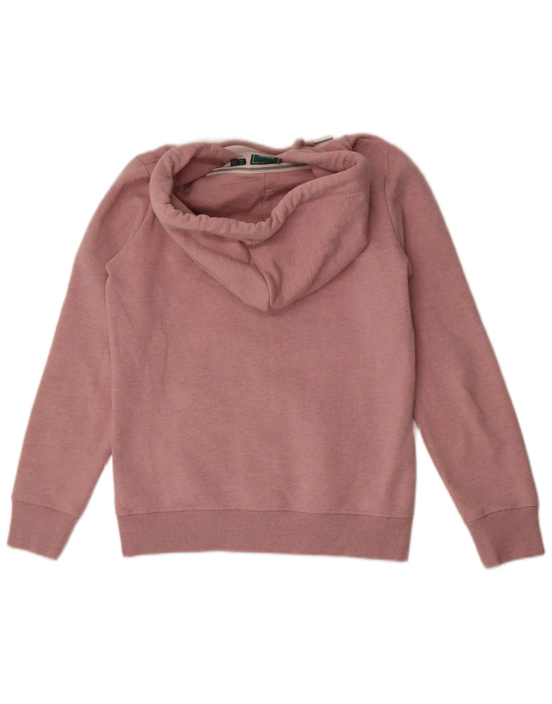 Felpa con cappuccio e zip da donna Superdry UK 10 Small Rosa