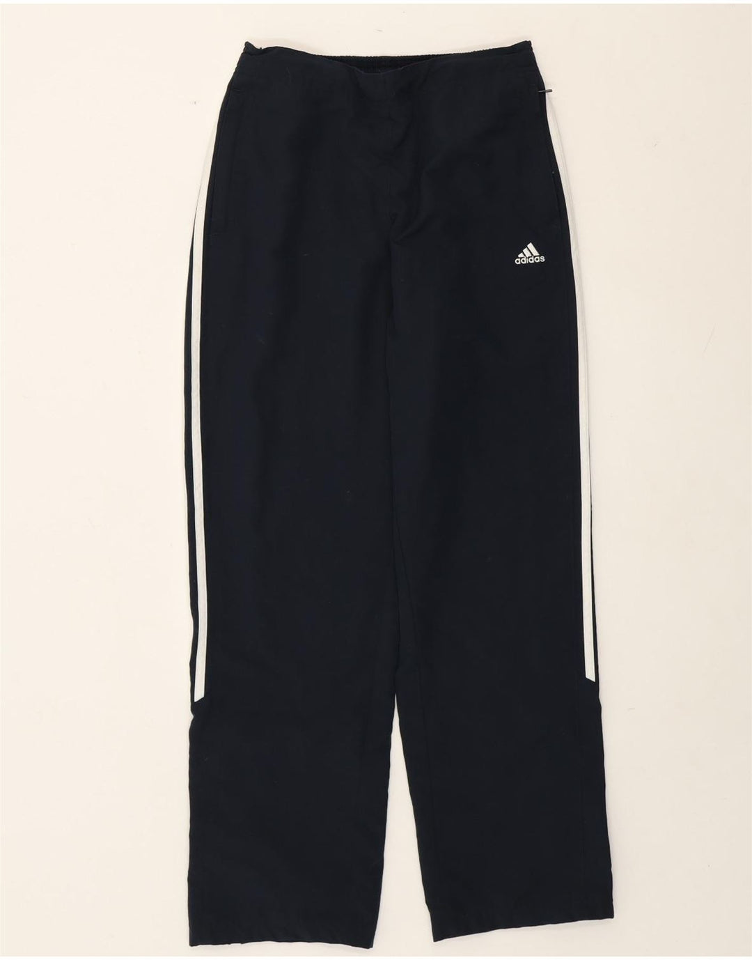 Pantaloni da tuta da donna Adidas UK 12 Medium Blu Navy Poliestere