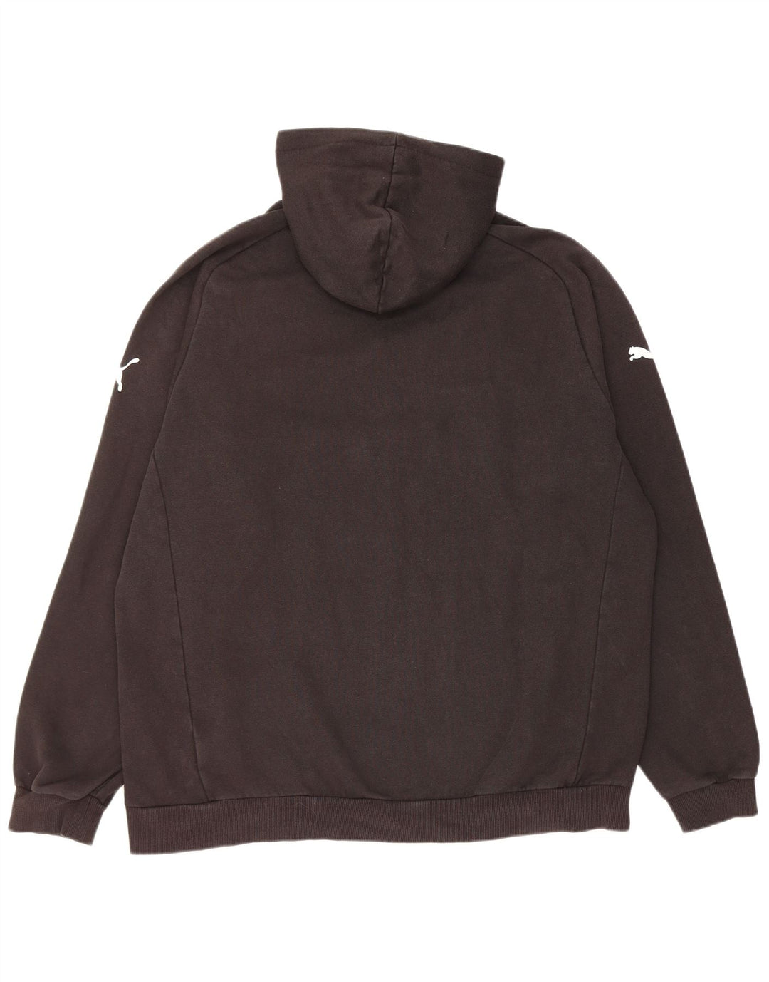 Felpa con cappuccio da uomo Puma 2XL cotone nero