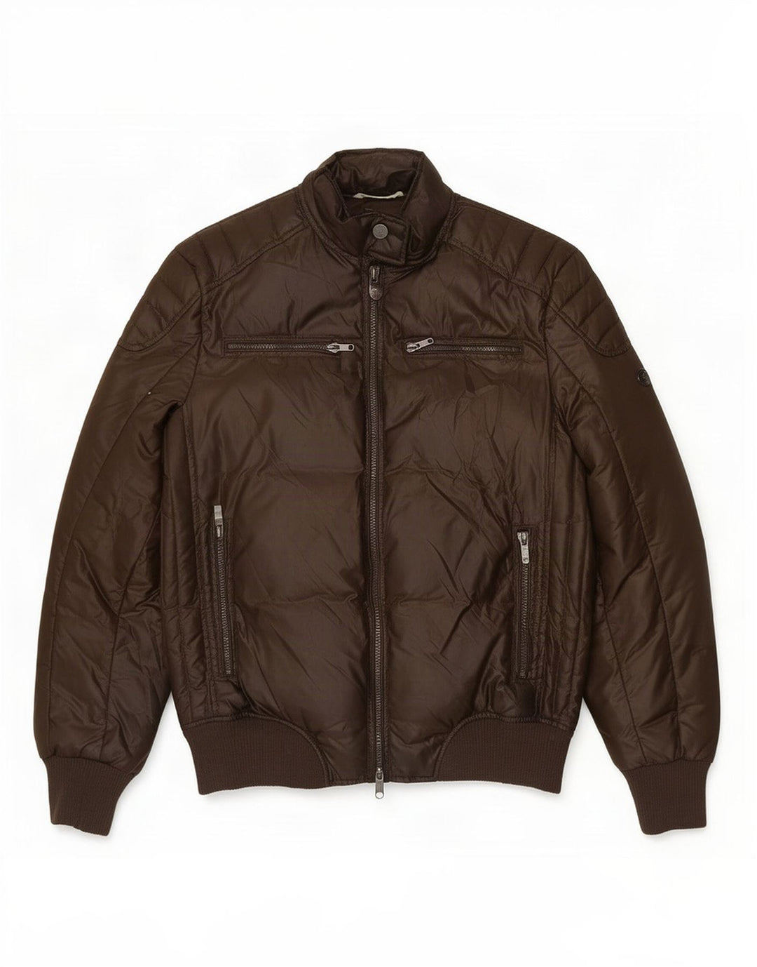 Giacca imbottita da uomo Brooksfield IT 50 Large Marrone Poliestere
