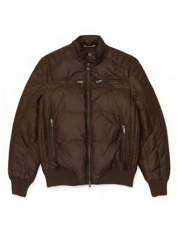 Giacca imbottita da uomo Brooksfield IT 50 Large Marrone Poliestere