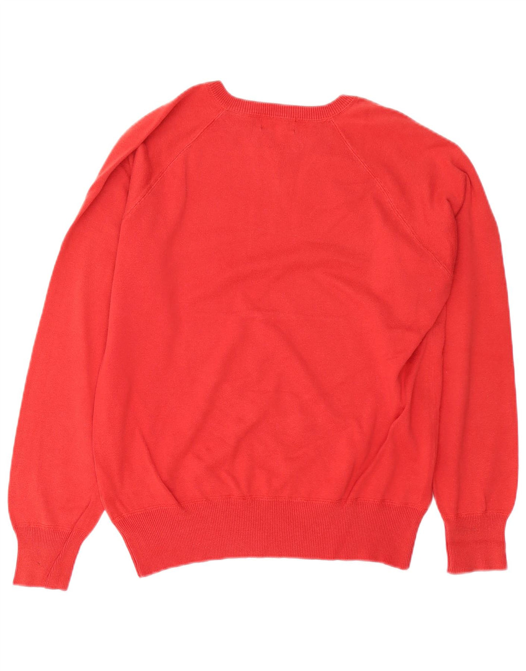 SERGIO TACCHINI Maglione da uomo con scollo a V in cotone rosso medio