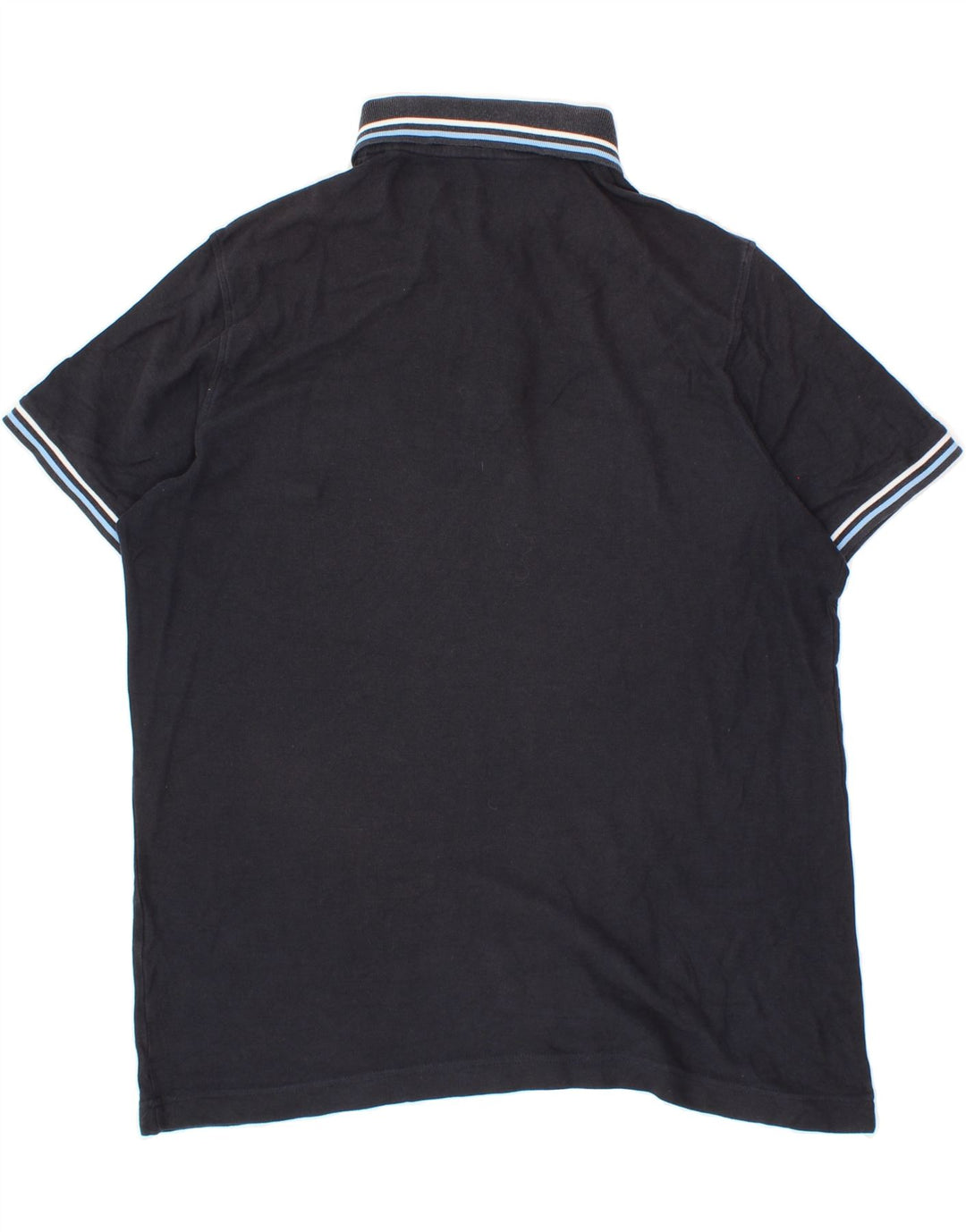 LOTTO Mens Polo Shirt Medium Navy Blue Vintage Lotto and Second-Hand Lotto from Messina Hembry 