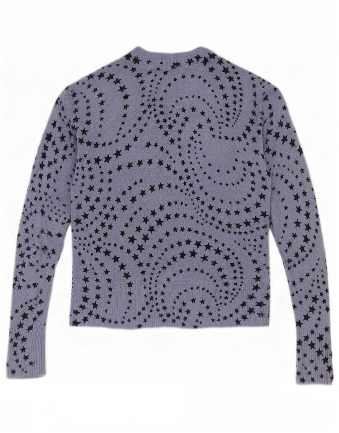 Maglione maglione con scollo a V da donna Marks & Spencer UK 12 Blu medio