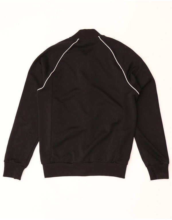 Giacca da ginnastica da uomo Adidas Small nera in poliestere