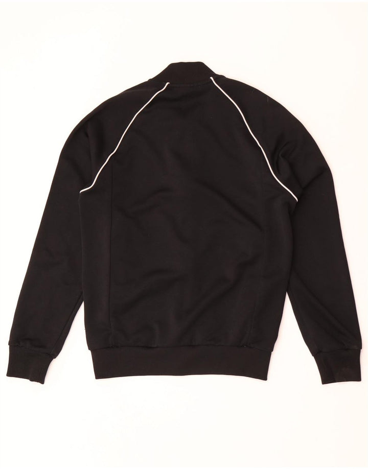Giacca da ginnastica da uomo Adidas Small nera in poliestere