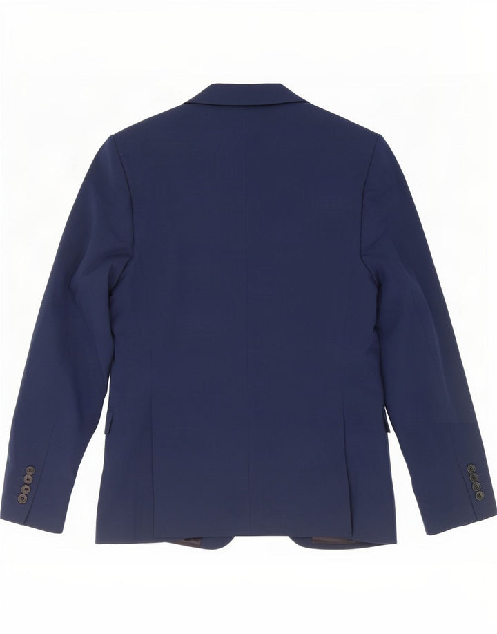 Giacca blazer da uomo a 2 bottoni Zara EU 46 piccola blu navy