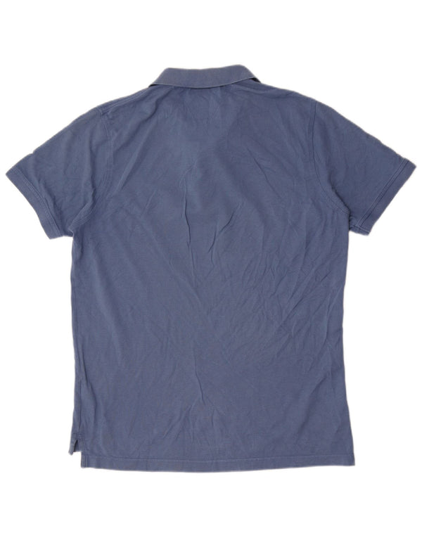 Polo slim fit da uomo Tommy Hilfiger XL in cotone blu