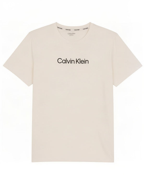 Maglietta grafica da bambino Calvin Klein Top 14-15 anni in cotone bianco