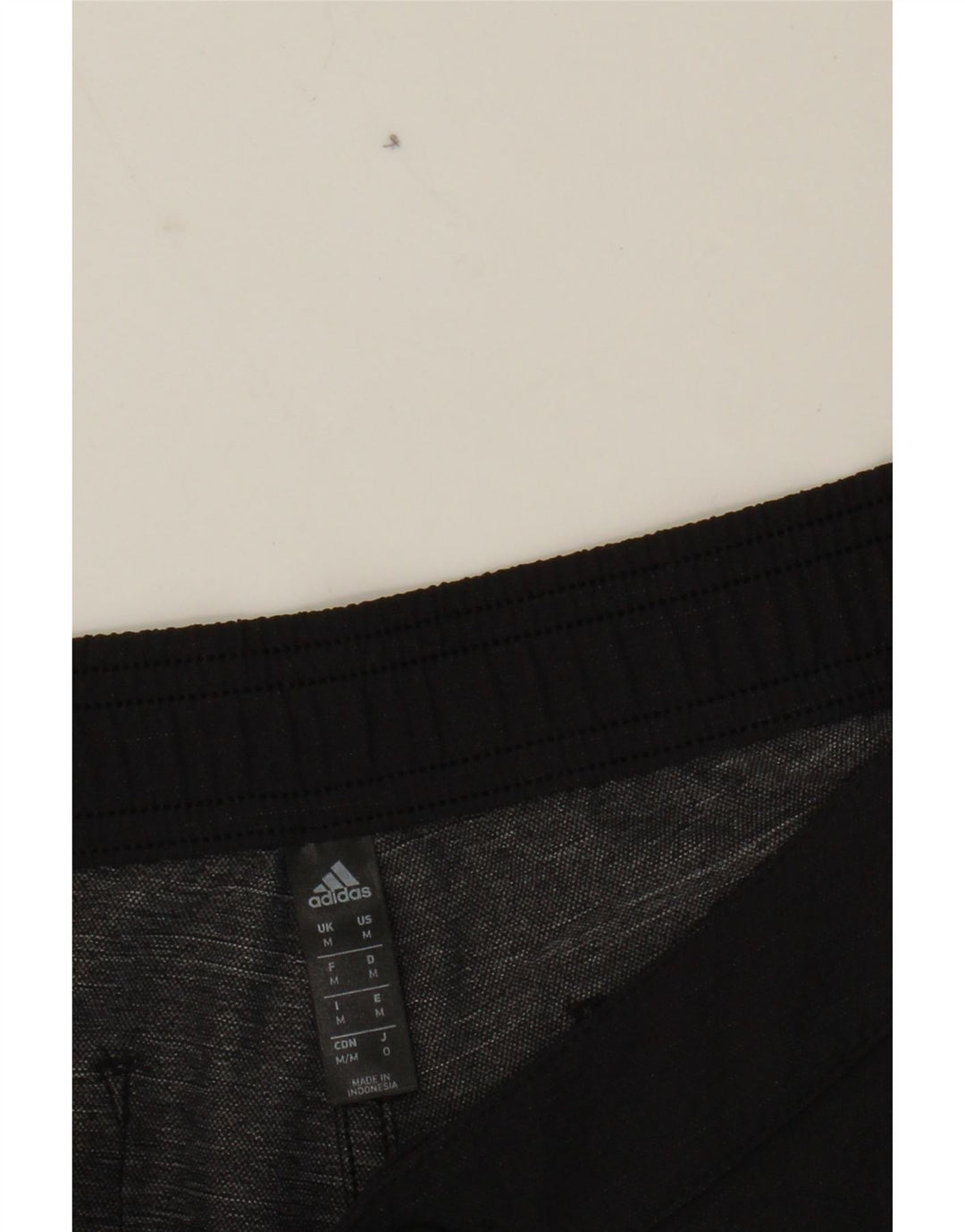 ADIDAS Mens Chino Shorts Medium W34 Black Polyester Vintage Adidas and Second-Hand Adidas from Messina Hembry 