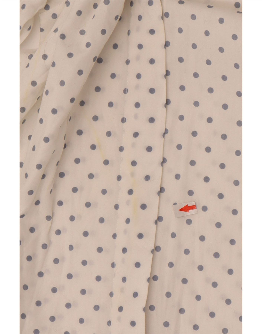 Camicia da donna Emmanuel Schvili UK 18 XL bianca maculata