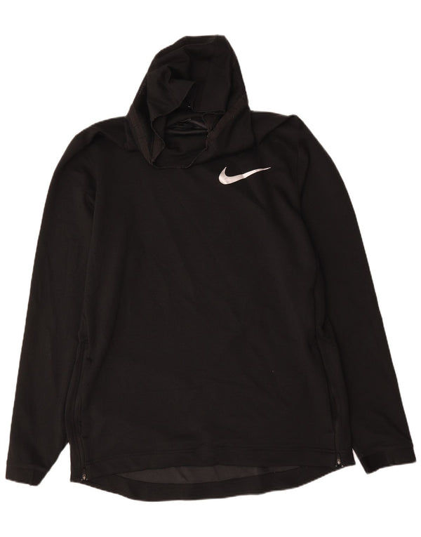 Felpa con cappuccio da uomo Nike Large nera