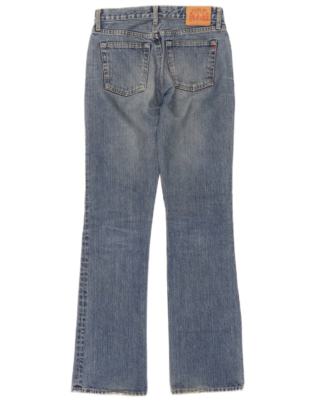Jeans bootcut da donna Replay W26 L32 cotone blu