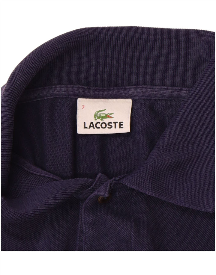 Polo da uomo Lacoste taglia 7 2XL blu navy