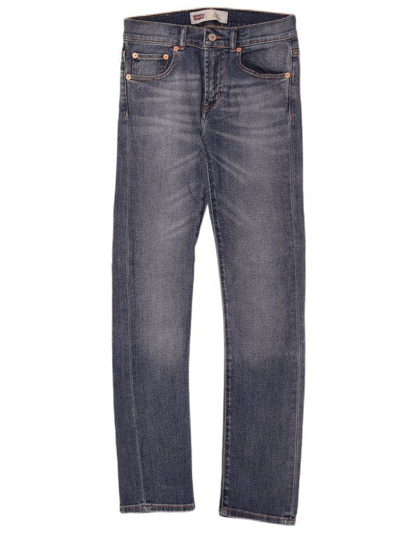 Levi's Ragazzi 510 Jeans Skinny 11-12 Anni W26 L30 Cotone Blu