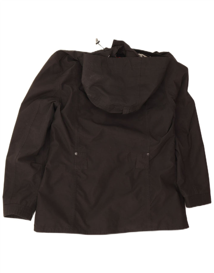 Giacca utilitaria con cappuccio da donna Wellensteyn UK 14 media nera in poliammide