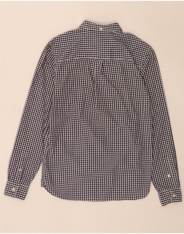 Camicia da uomo Lyle & Scott XS in cotone a quadretti blu