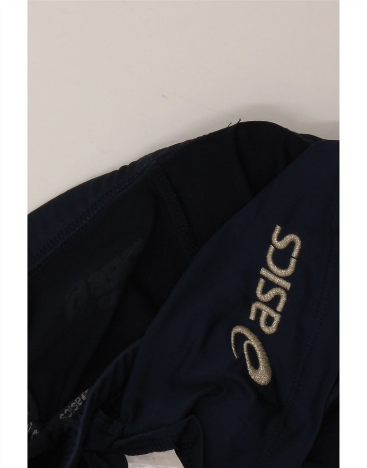 Asics Womens Skort UK 12 Medio Blu Navy Poliestere