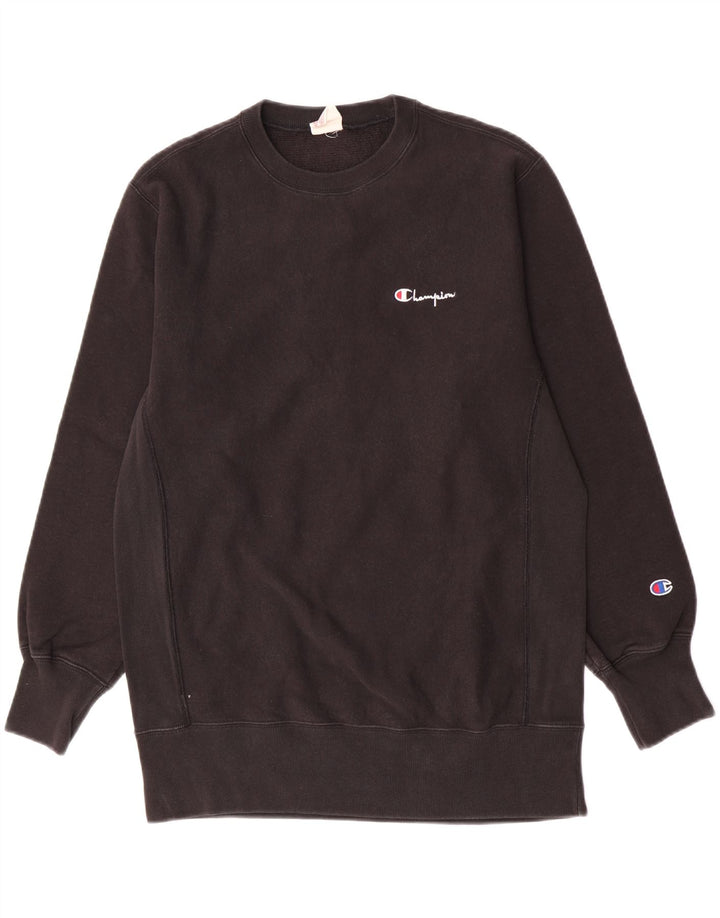 Felpa da donna Champion Jumper UK 20 2XL Nera