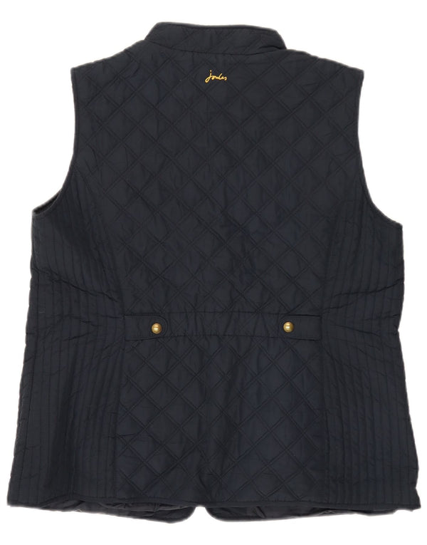 Gilet trapuntato da donna Joules UK 18 XL poliestere blu navy