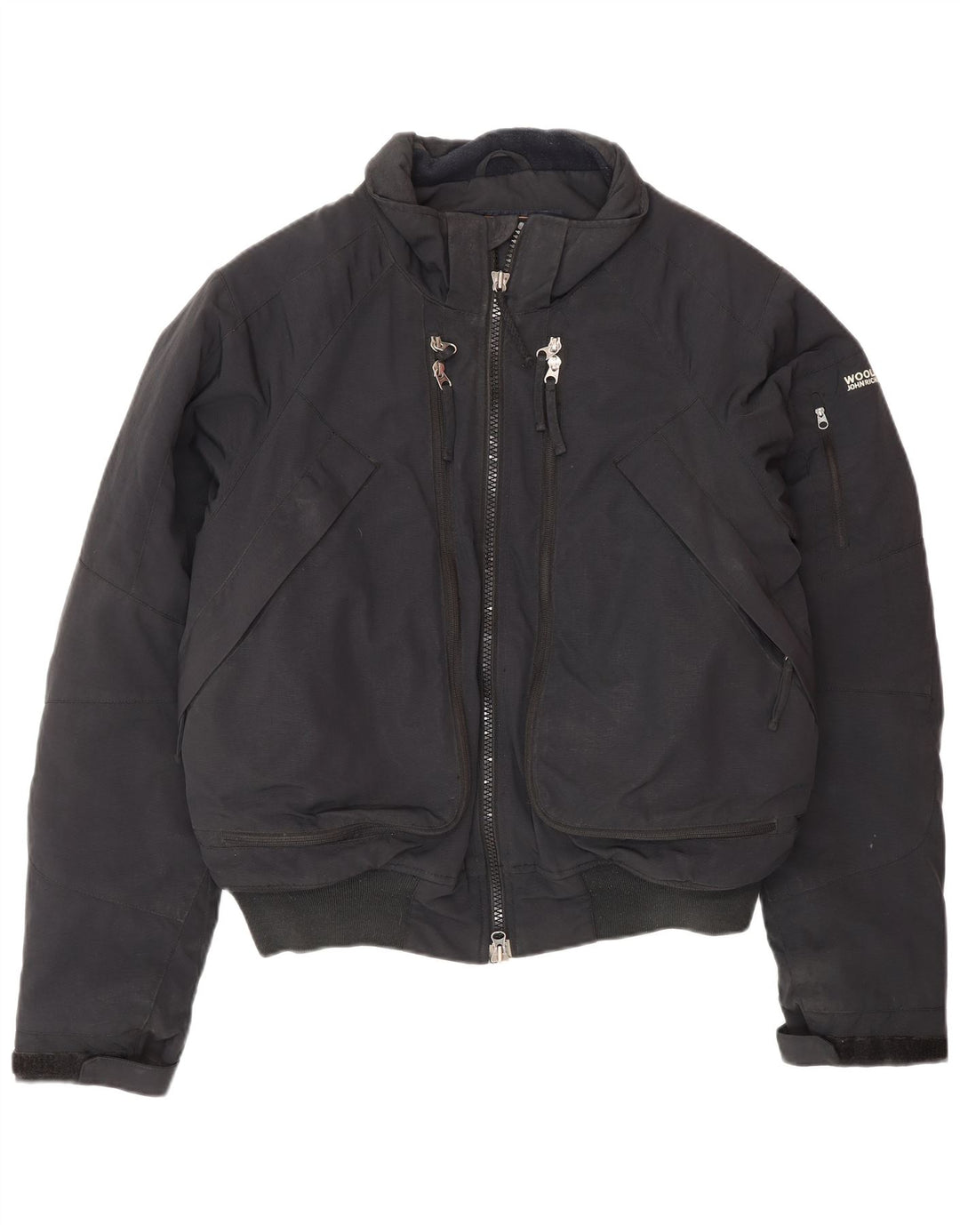 Giubbotto bomber da uomo WOOLRICH UK 38 medio nero