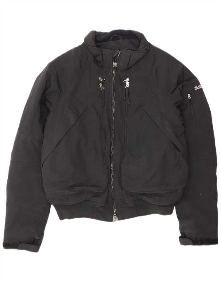 Giubbotto bomber da uomo WOOLRICH UK 38 medio nero