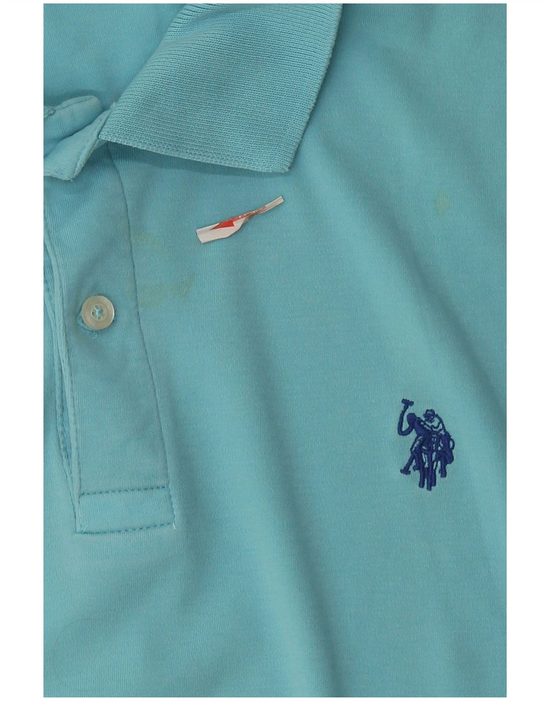 Polo Assn. Polo da uomo in cotone blu medio
