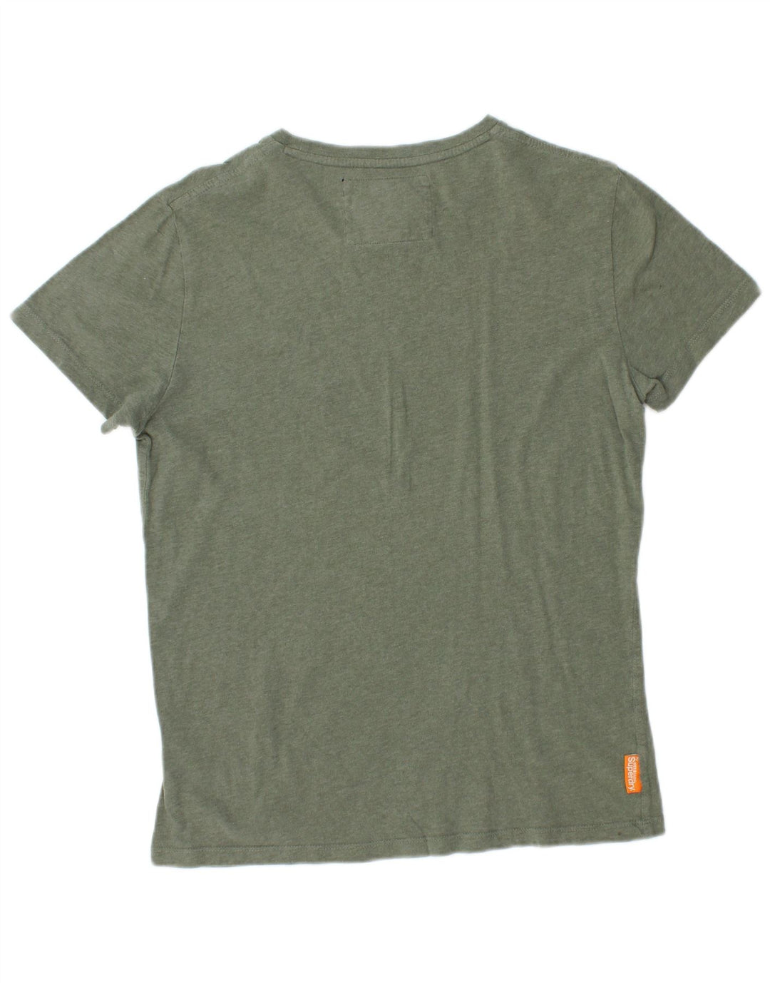 T-shirt da uomo Superdry Top Small in cotone verde