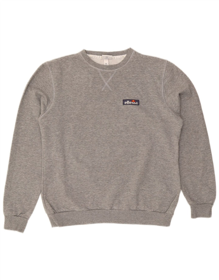 Felpa da donna Ellesse Maglione UK 18 XL Cotone grigio