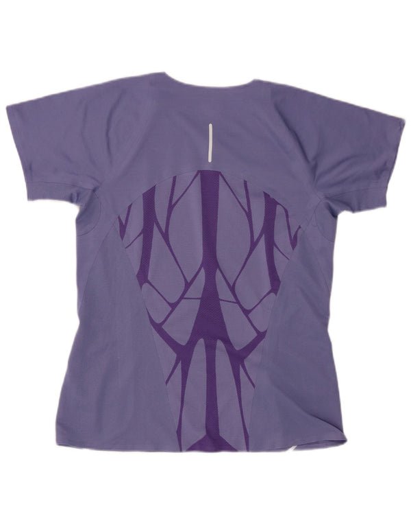 T-shirt Nike Dri Fit da donna US 8/10 Medium Purple Colourblock