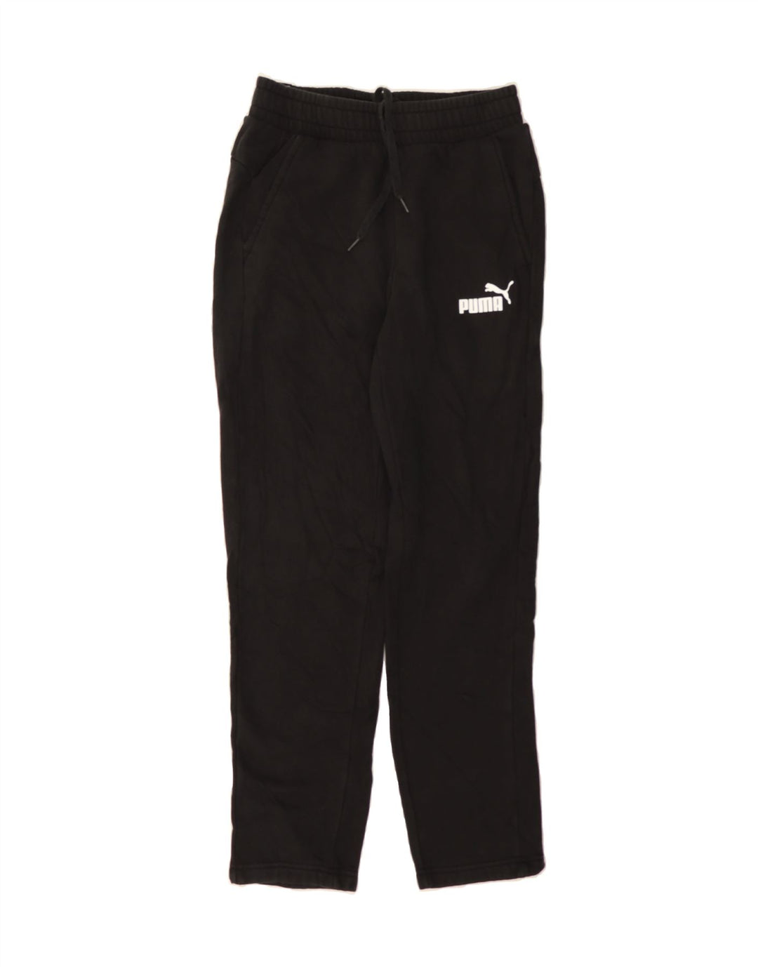PUMA Womens Tracksuit Trousers UK 10 Small  Black Vintage Puma and Second-Hand Puma from Messina Hembry 