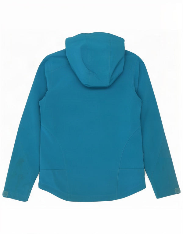 Mountain Warehouse Giacca a vento con cappuccio da donna UK 8 Small Blu