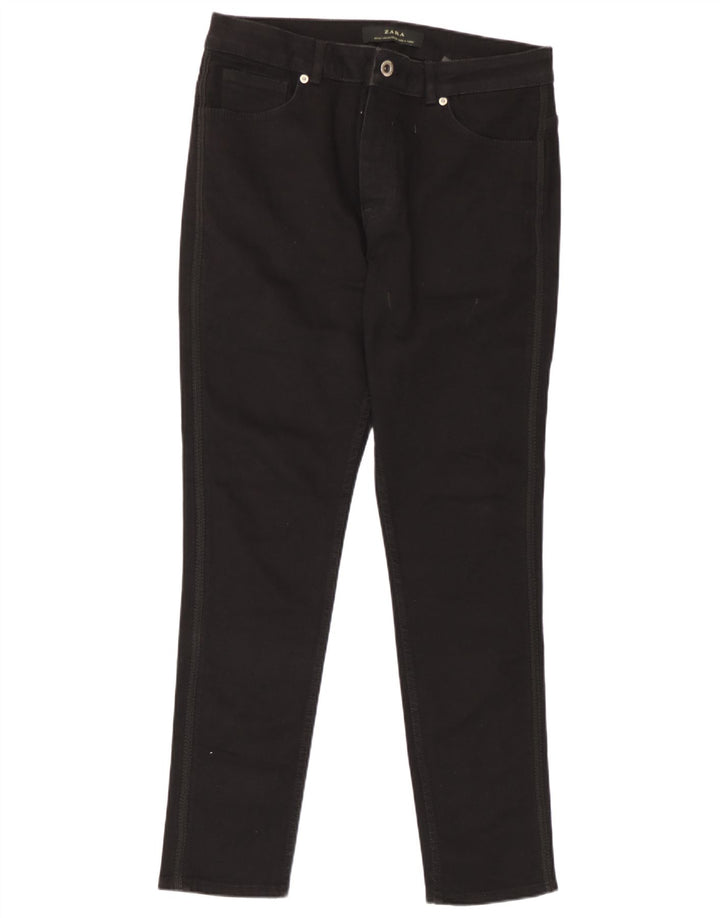 Jeans slim da uomo Zara EU 44 Large W34 L29 cotone nero