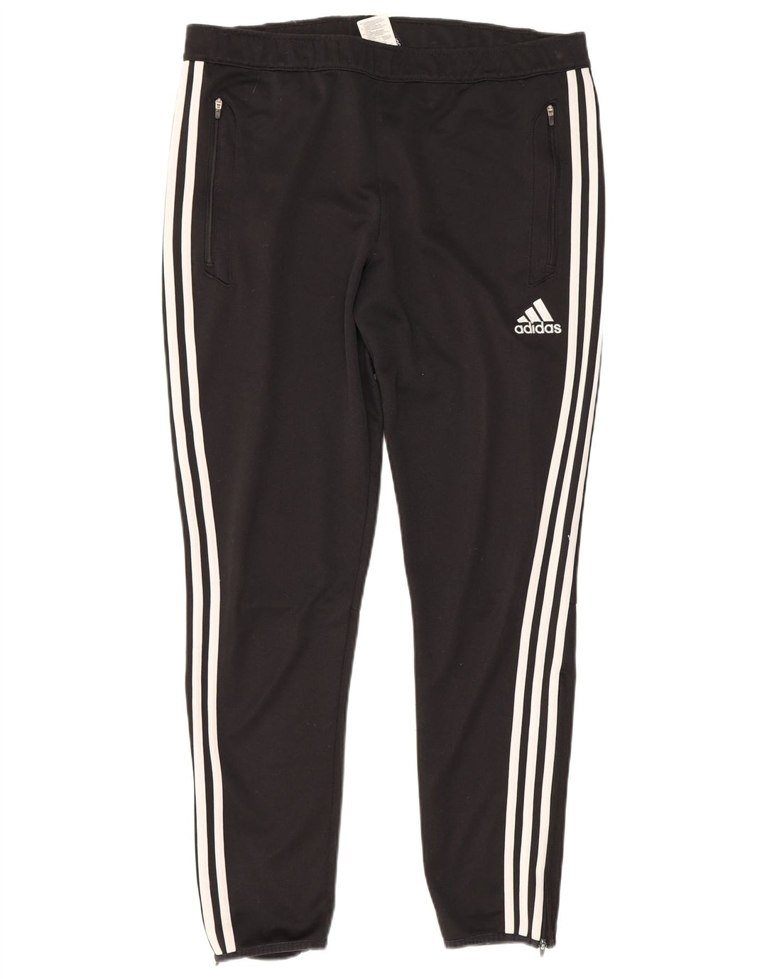 Pantaloni da tuta Adidas Climacool da uomo grandi in poliestere color block nero