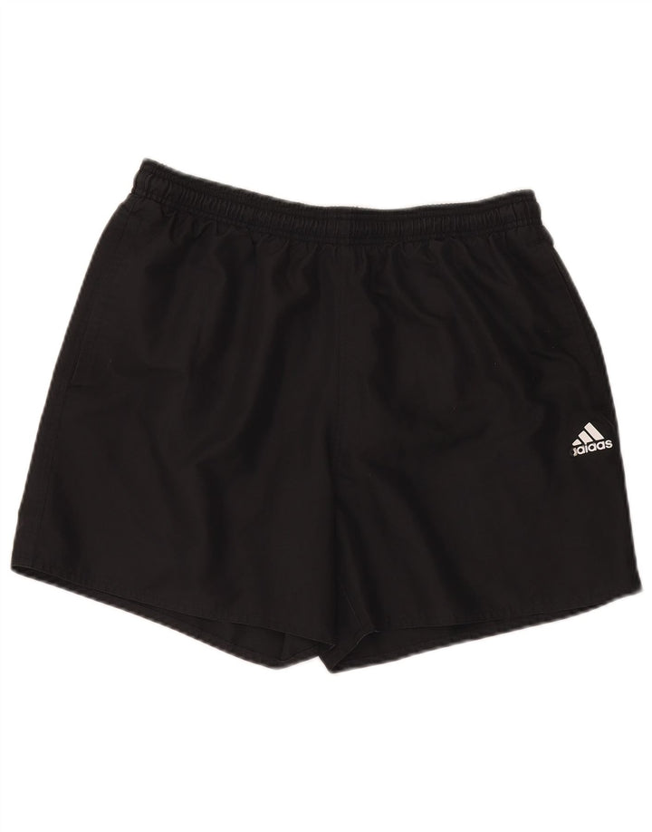 Pantaloncini sportivi Adidas da uomo grandi neri