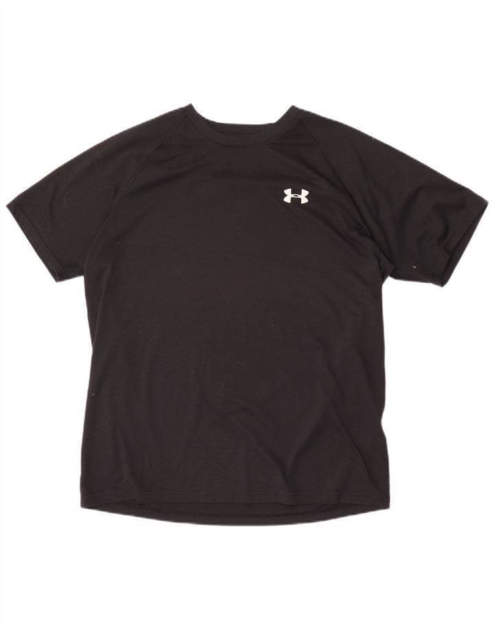 Maglietta da uomo Under Armour Top media nera