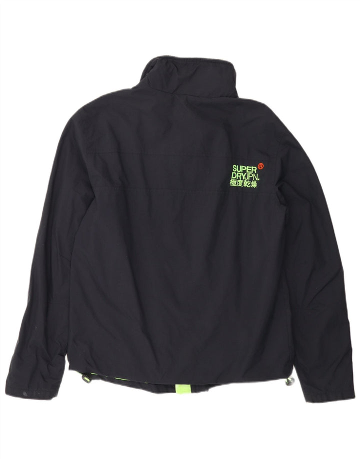 Giacca a vento da uomo The Windhiker SUPERDRY UK 38 medio blu navy
