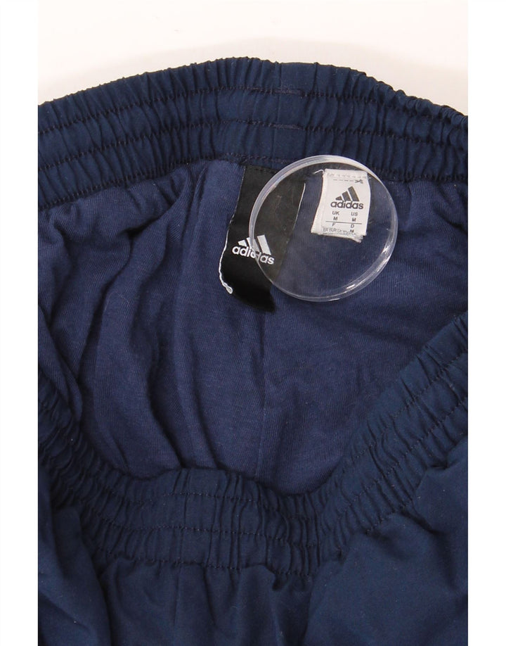 Pantaloni da tuta da uomo ADIDAS Joggers medio poliestere blu navy