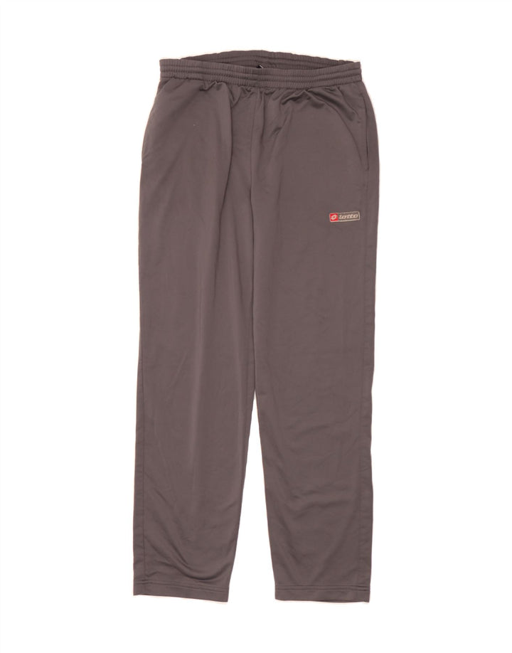 LOTTO Mens Tracksuit Trousers Large  Grey Polyester Vintage Lotto and Second-Hand Lotto from Messina Hembry 