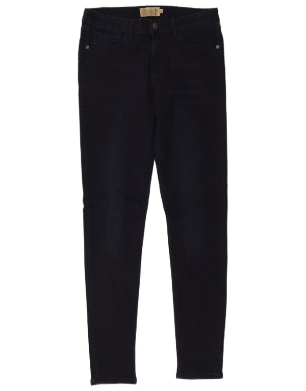 Fat Face Womens Skinny Jeans UK 14 Large W32 L31 Navy Blue Cotton