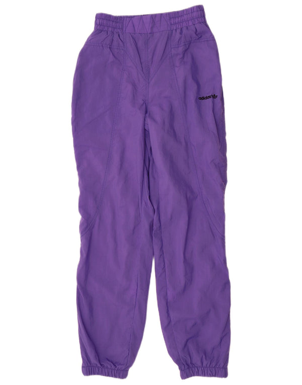 Adidas Pantaloni da tuta da uomo Joggers Small Viola Nylon Sport