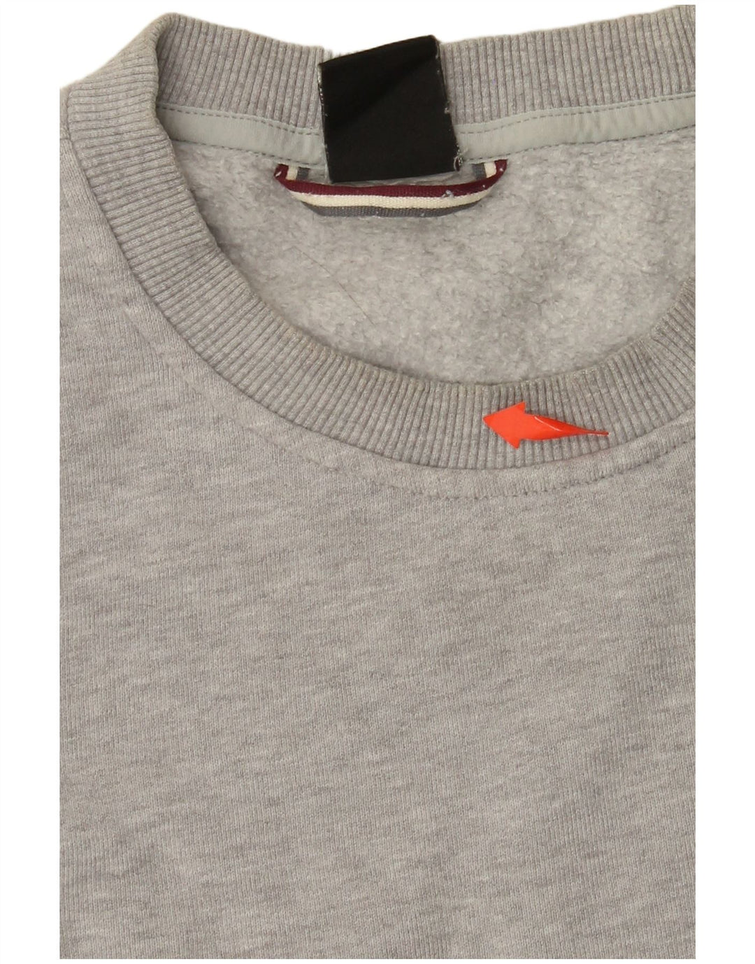 Felpa da uomo COLMAR Maglione piccolo in cotone color block grigio