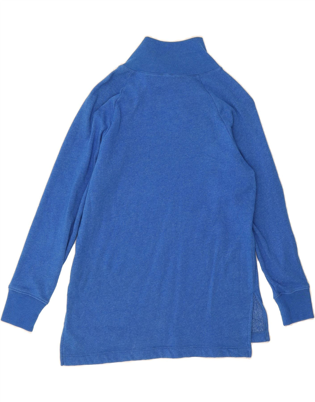 J. CREW Womens Oversized Longline Sweatshirt Jumper UK 6 XS Blue Vintage J. Crew and Second-Hand J. Crew from Messina Hembry 