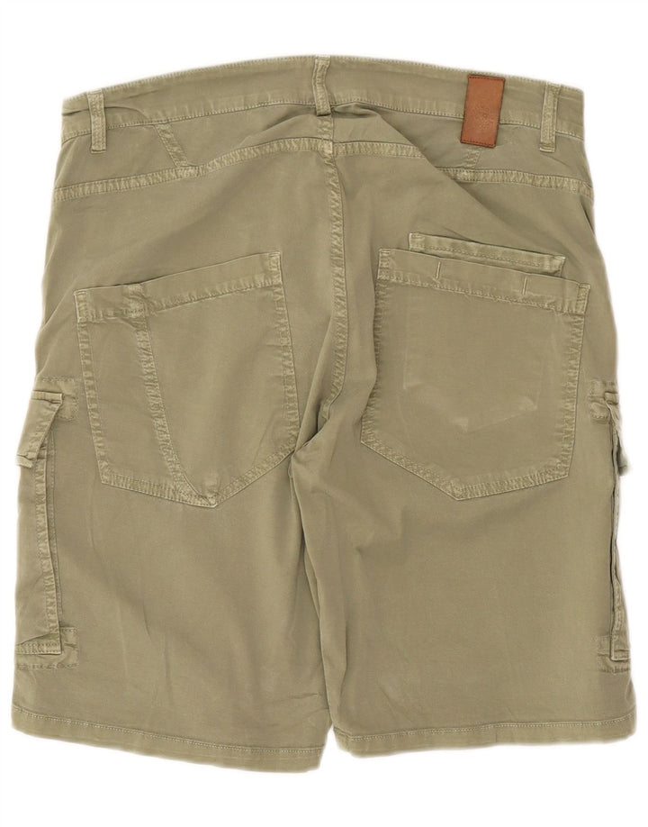Pantaloncini cargo da uomo Scorpion Bay W36 grandi in cotone kaki