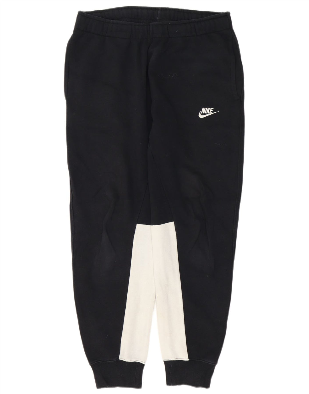 Pantaloni da tuta da uomo Nike Joggers Medium Black Colourblock in cotone