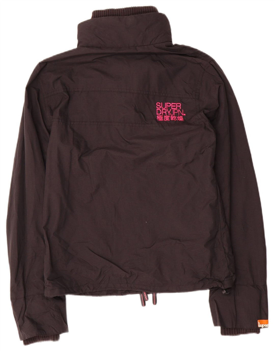 Giacca a vento da donna Superdry Windcheater UK 12 media nera
