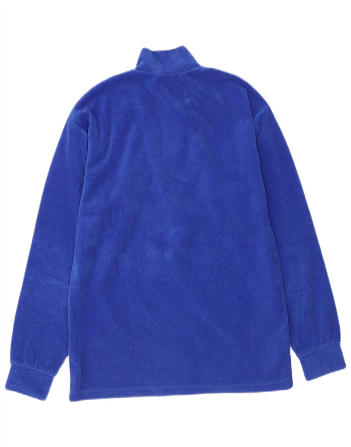 Maglione in pile da uomo Fila con zip e collo IT 46 piccolo blu