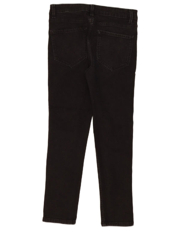 Marks & Spencer Donna The Lily Slim Jeans UK 12 Medio W30 L26 Nero