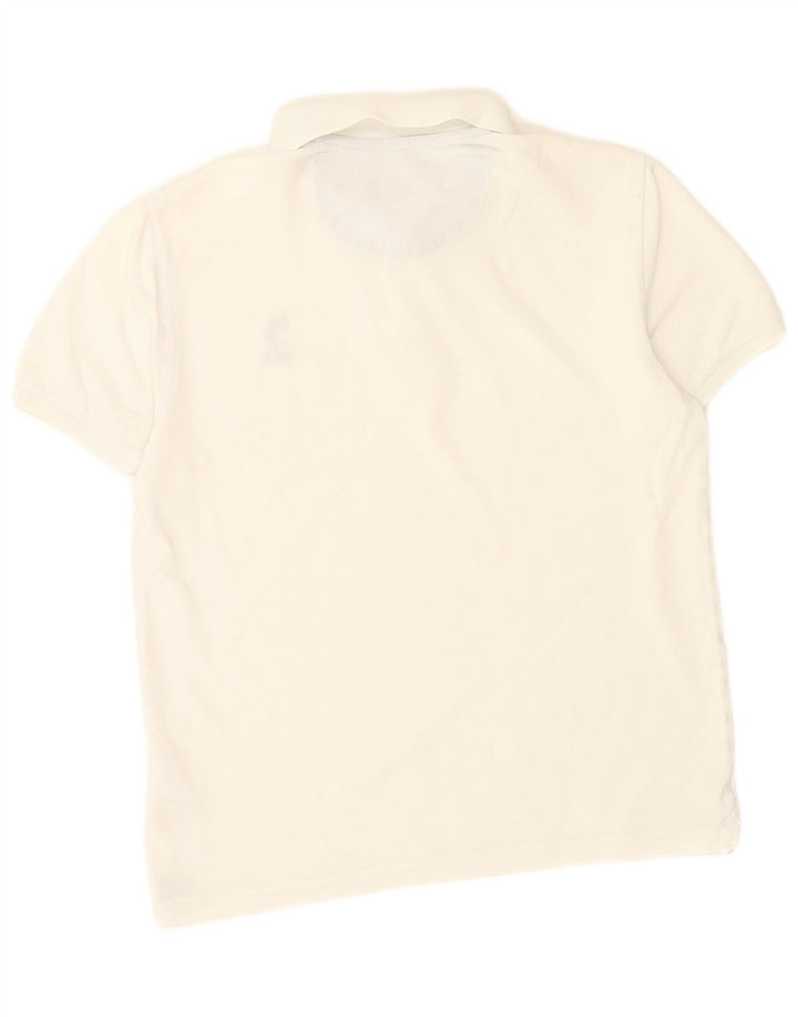 Polo Assn. Camicia da uomo piccola in cotone bianco